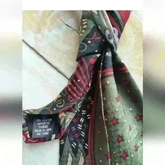 Always Coca-Cola Men's Necktie Black Logos Soda Made in USA - Picture 5 of 5